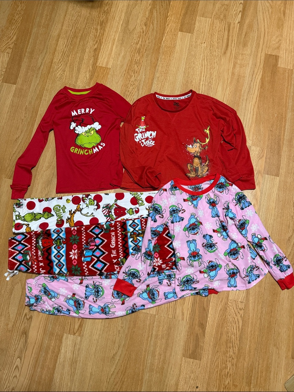 Girls Christmas Pajamas Size 7/8